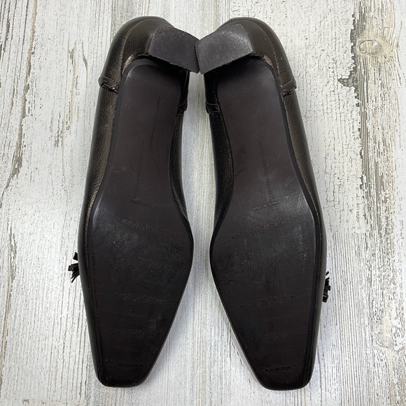 Stuart Weitzman kitten heel loaders - pewter - 8.5M - Picture 8 of 9